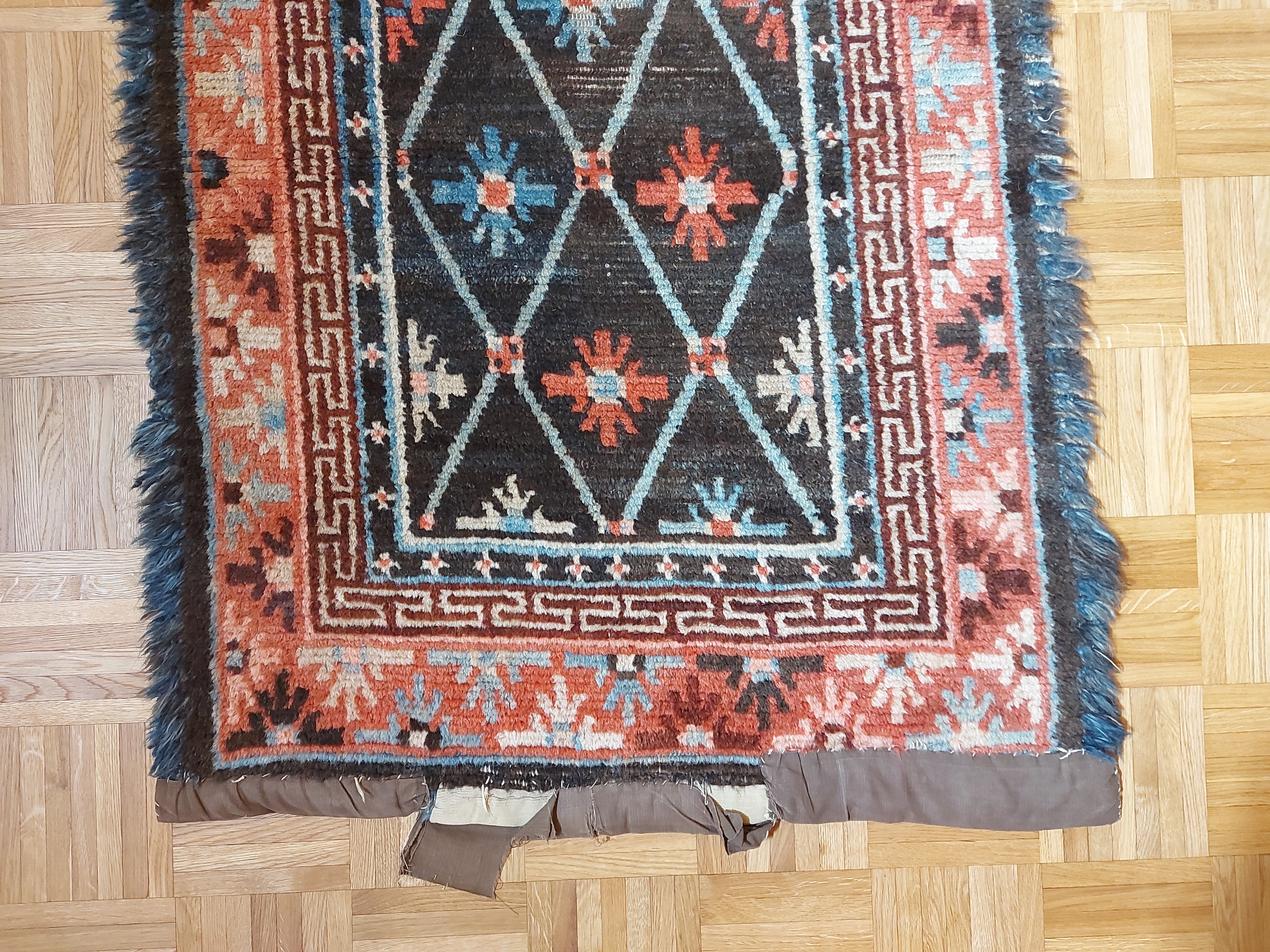 Tibet Khaden *antik Mitte 19. Jhd. 153x86cm Tibet Khaden *antik Mitte 19. Jhd. 153x86cm