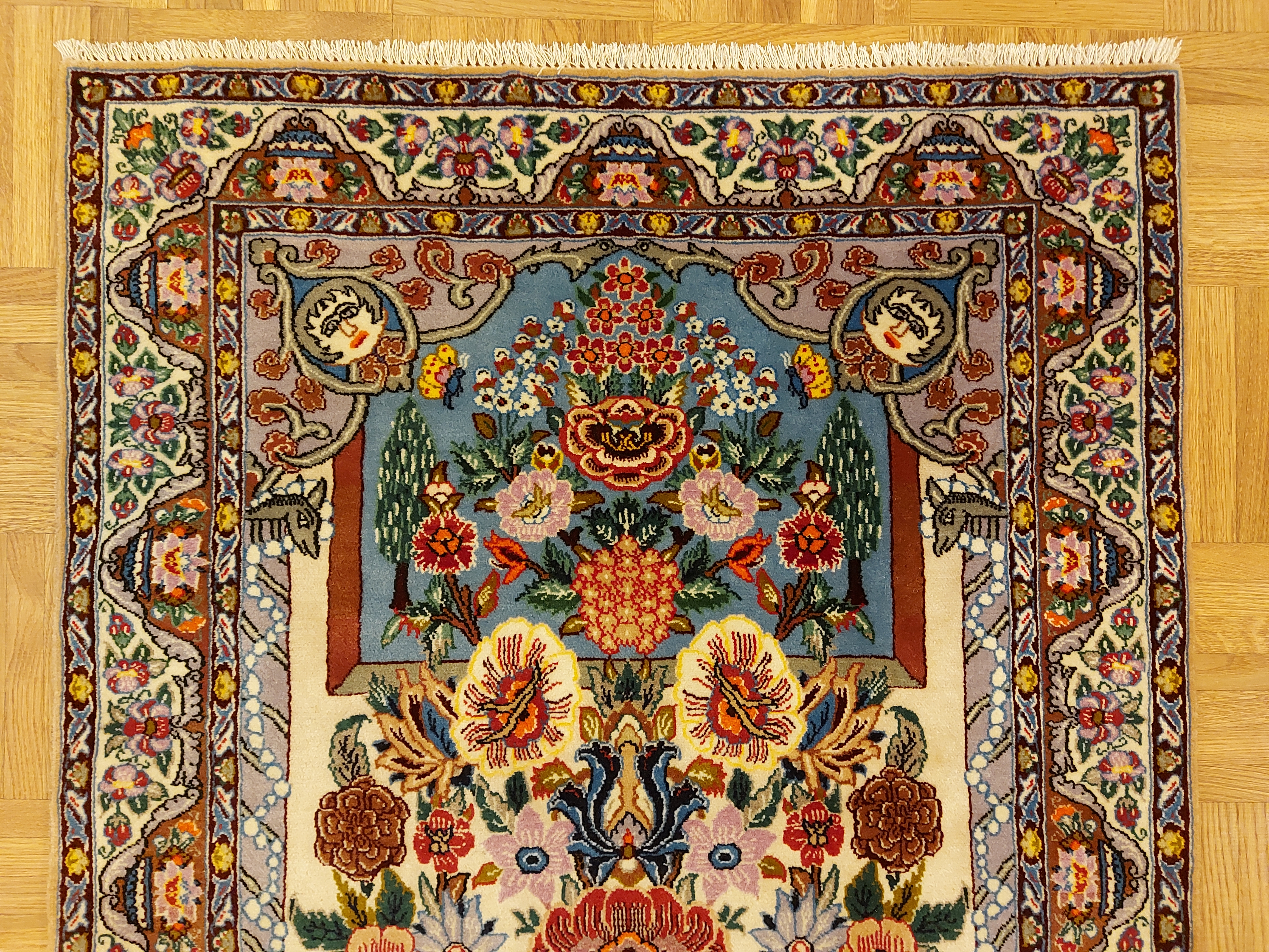 Isfahan *mit Seide auf Seide* 106x72