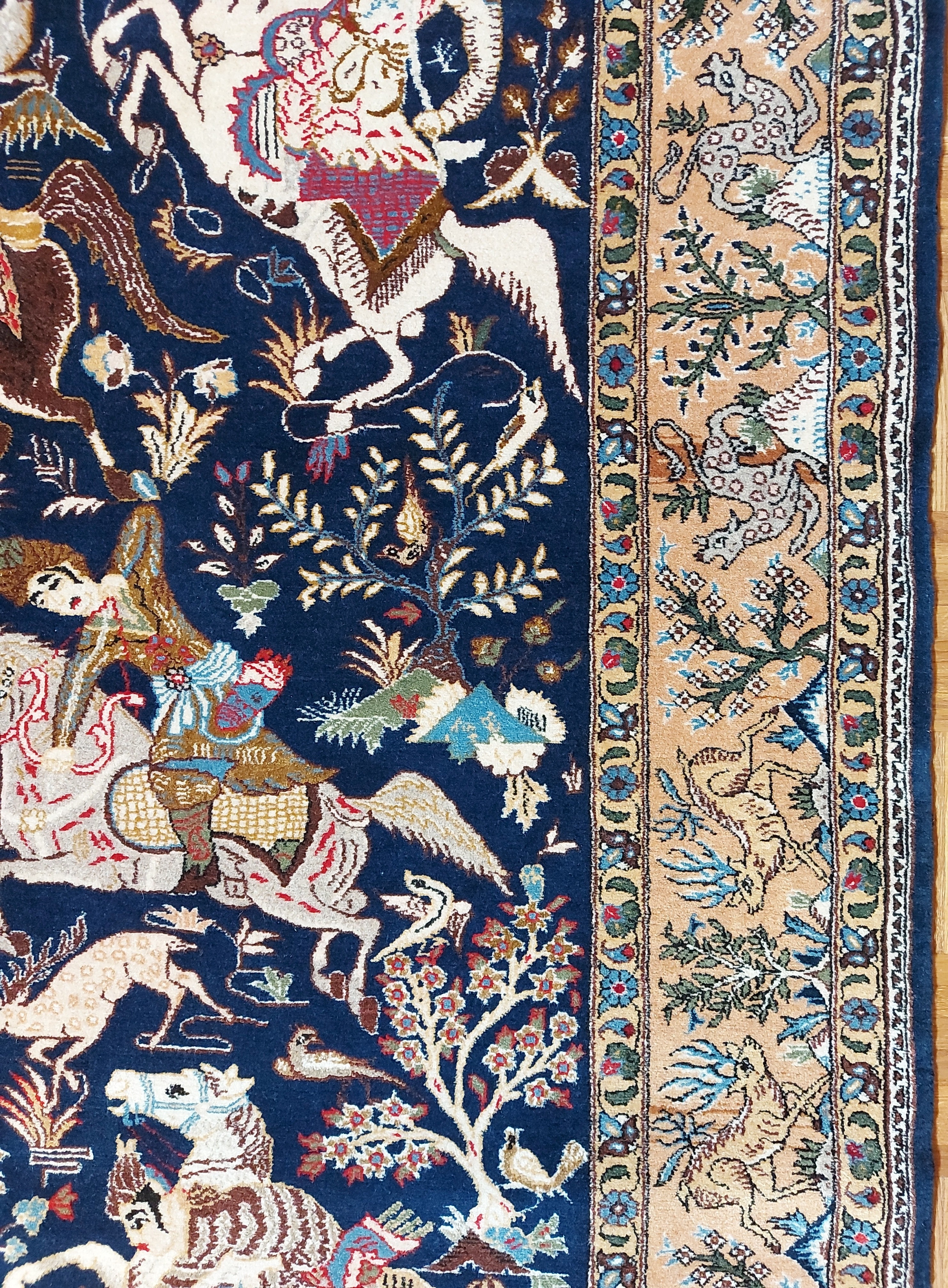 Ghom *seide* 210 x 142