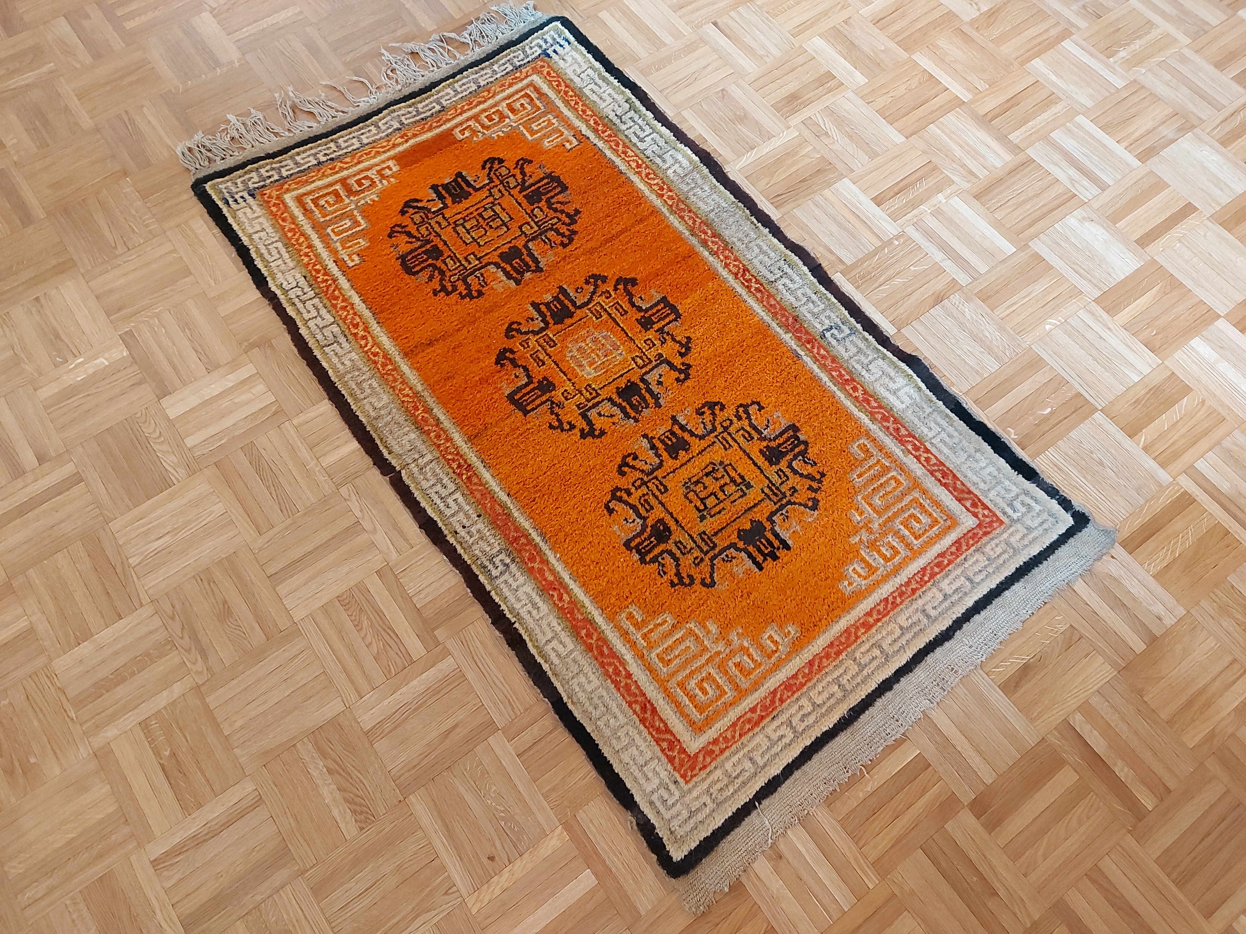 Tibet Khaden *antik Ende 19. Jhd. 151x85cm Tibet Khaden *antik Ende 19. Jhd. 151x85cm