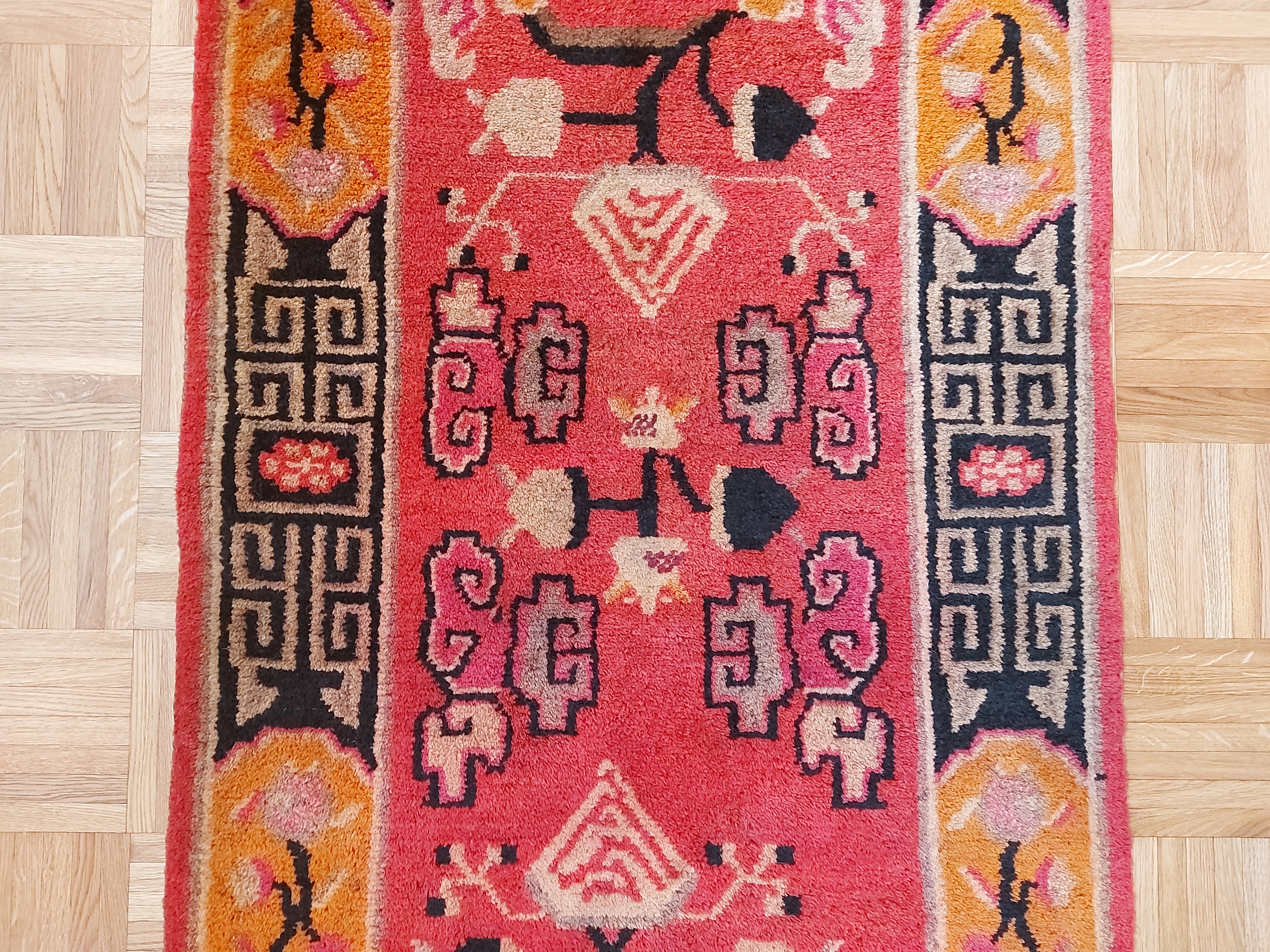 Tibet Khaden *antik* Ende 19. Jhd. 155x76cm Tibet Khaden *antik* Ende 19. Jhd. 155x76cm