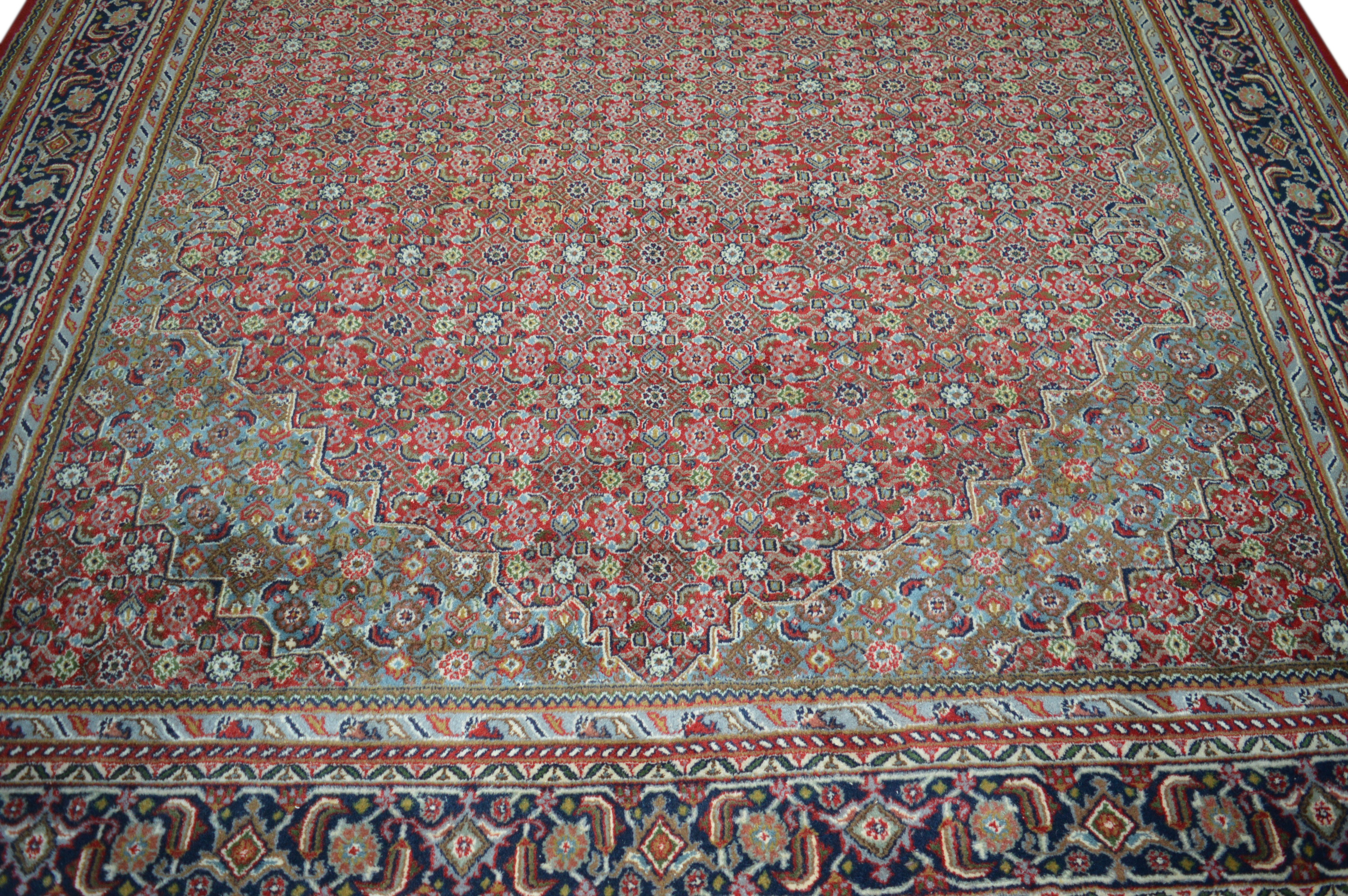 Bidjar 406x307 Bijar Rug Carpet Tapis Tappeto Herati Mahi Perser Orientteppich