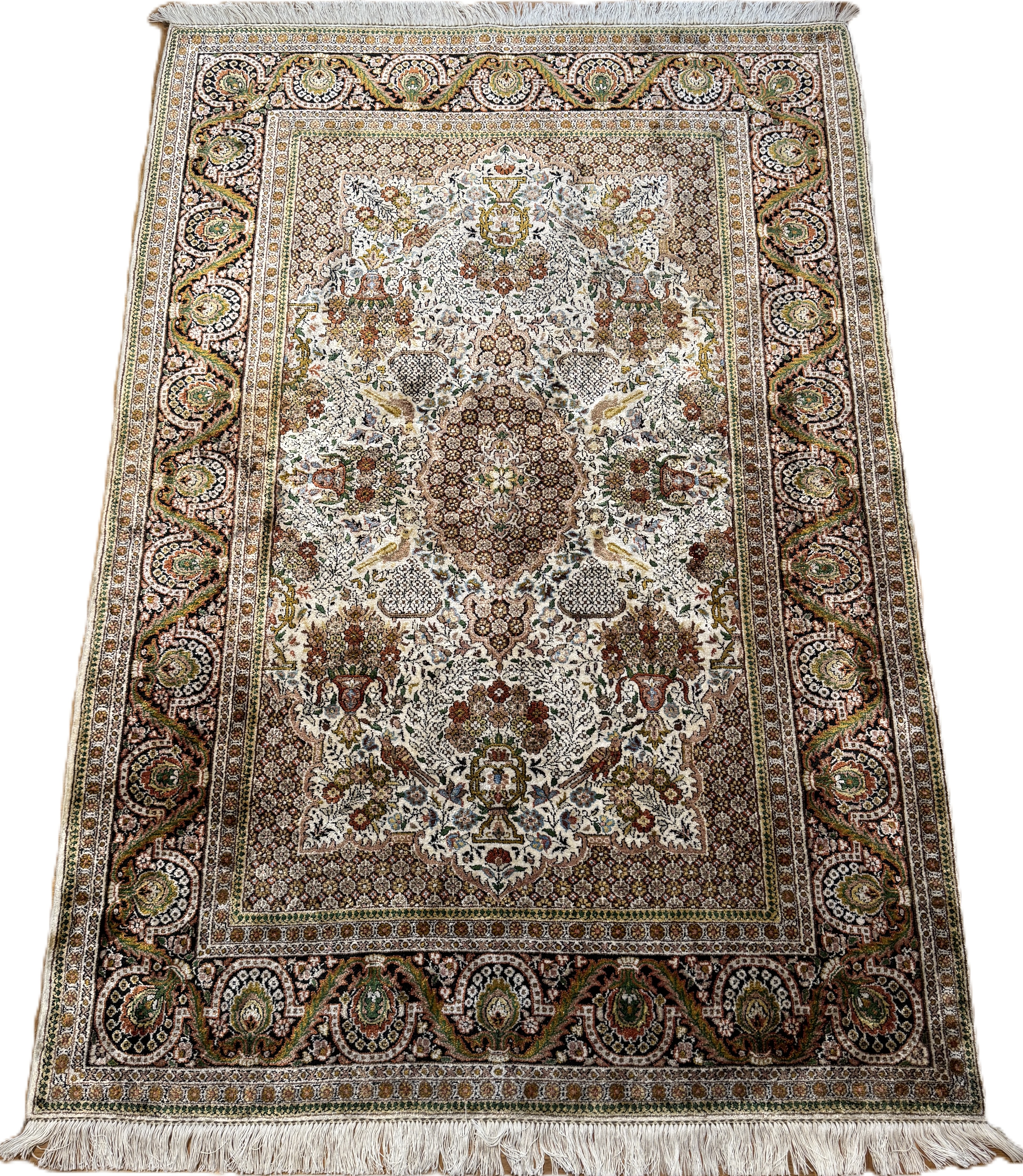 Kaschmir-Seidenteppich *seide* 187 x 127