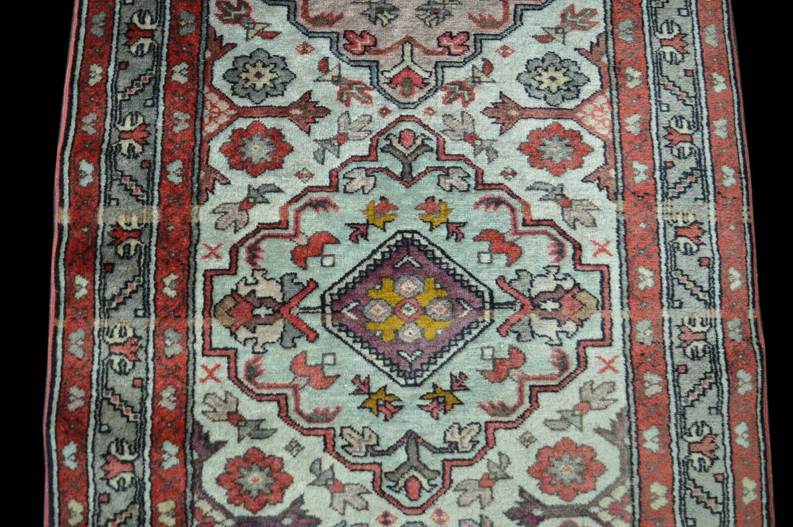 Azerbaijan 333x78 Aserbaidschan Kazak Kaukasus Rug Carpet Perser Orientteppich
