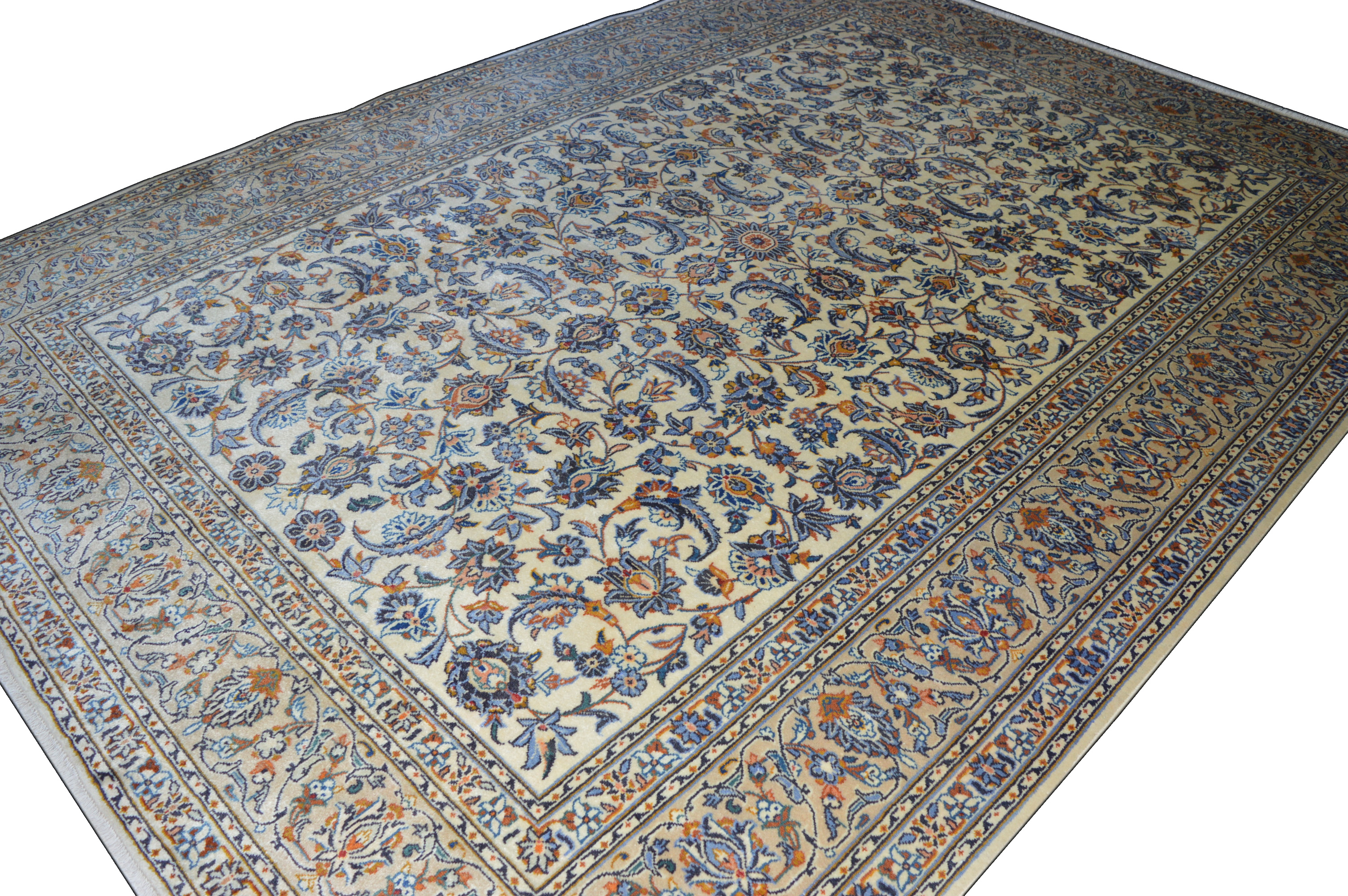 NEU Keshan 367x276 Kashan Kashmar Nain Rug Carpet Tapis Perser Orientteppich
