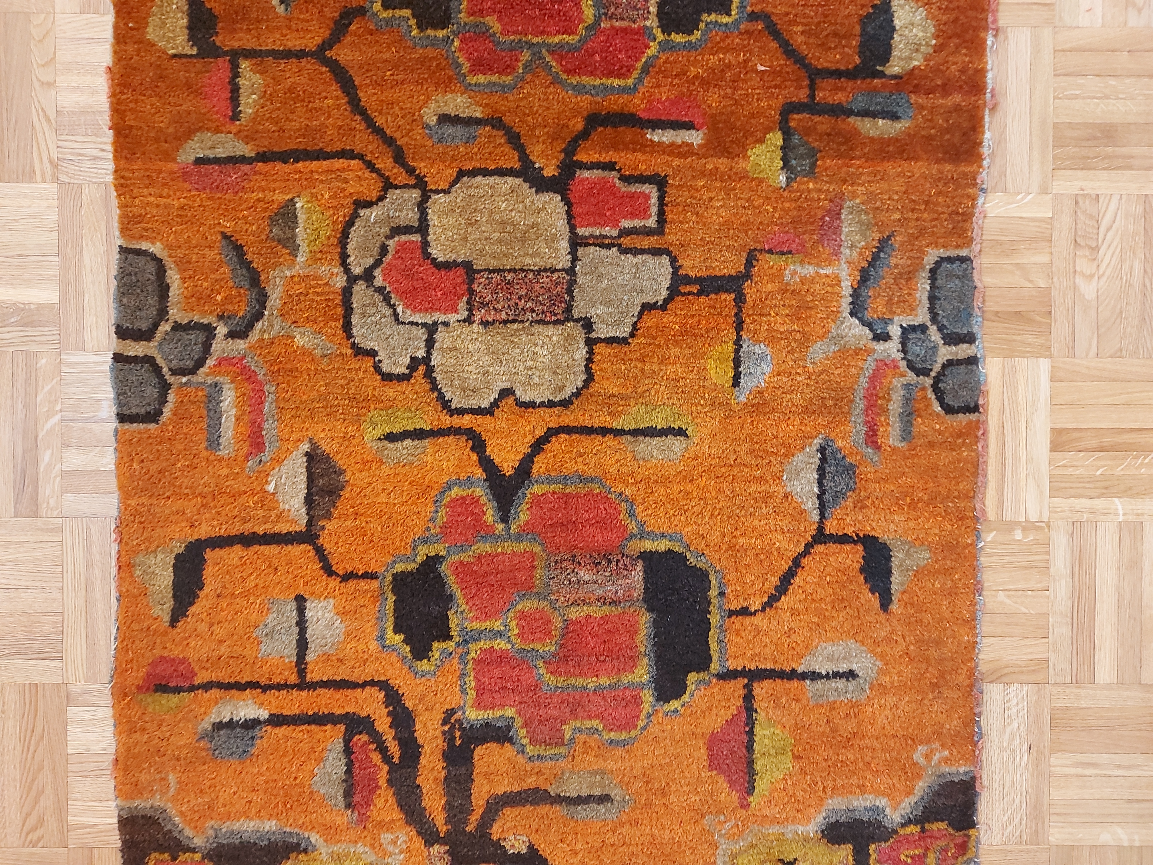 Tibet Khaden *antik* Ende 19. Jhd. 143x83cm Tibet Khaden *antik* Ende 19. Jhd. 143x83cm